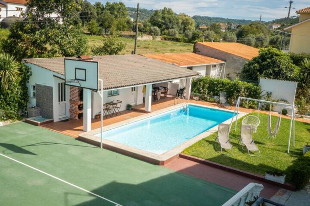 Delfim E Carmo - Entire House Com Piscina Villa São Pedro do Sul Exteriör bild